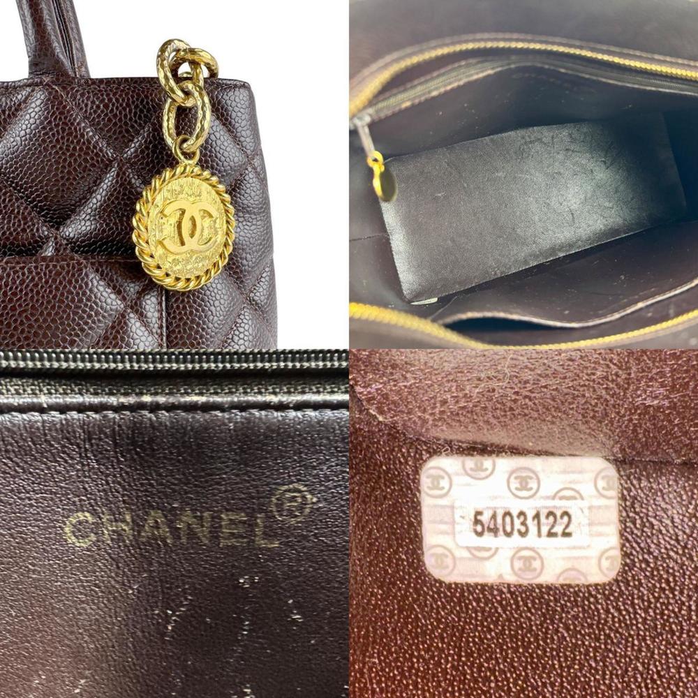 CHANEL Brown Caviar Leather Reissue Shoulder Bag - Picture 5 of 5
